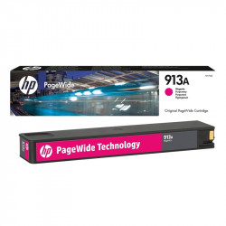 HP 913A PAGEWIDE CARTUCCIA INK JET MAGENTA ORIG.