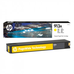 HP 913A PAGEWIDE CARTUCCIA INK JET GIALLO ORIG.