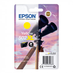 EPSON 502XL BINOCOLO CART. INK JET GIALLO XL ORIG.