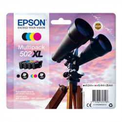 EPSON 502XL BINOCOLO MULTIPACK BK/C/M/Y XL ORIG.