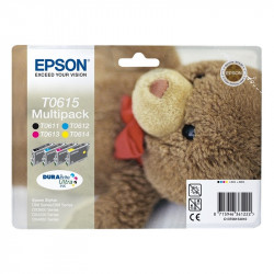 EPSON T0615 ORSETTO MULTIPACK BK/C/M/Y ORIGINALE