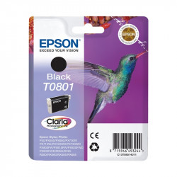 EPSON T0801 COLIBRI CARTUCCIA INK JET NERO ORIG.