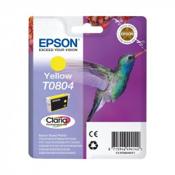 EPSON T0804 COLIBRI CARTUCCIA INK JET GIALLO ORIG.