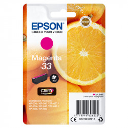 EPSON 33 ARANCIA CARTUCCIA INK JET MAGENTA ORIG.