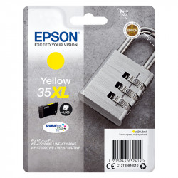 EPSON 35XL LUCCHETTO CART. INK JET GIALLO XL ORIG.