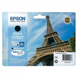 EPSON T7021 EIFFEL CART. INK JET NERO XL ORIG.