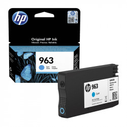 HP 963 CARTUCCIA INK JET CIANO ORIGINALE